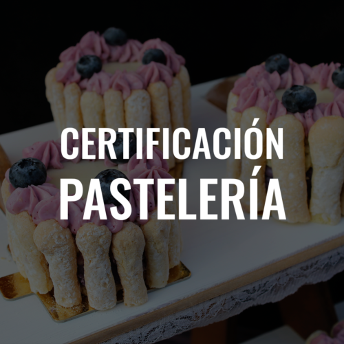 certificación pasteleria curso escuela